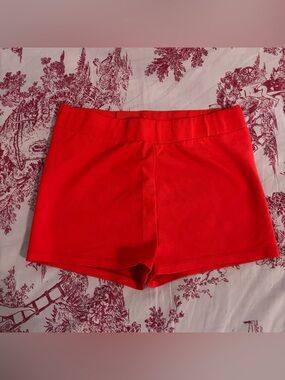 UO red hot shorts